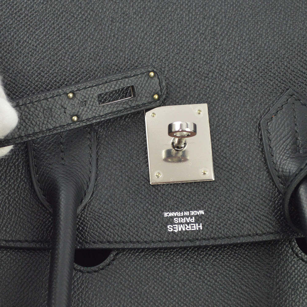 HERMES 2011 Black Epsom Birkin 30 172056 - Picture 9 of 10